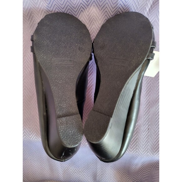 Jessica Simpson Wedge Heels Women's 8.5M Black Quincie - Picture 7 of 11